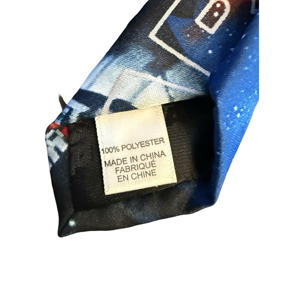 Star Wars Darth Vader Mens Neck Tie Sci Fi Lightsaber Death Star 57x3 - Picture 6 of 16